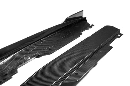 BMW 4 Series & i4 Gran Coupe G26 Pre-Preg Carbon Fibre Side Skirts by TRE (2021+)