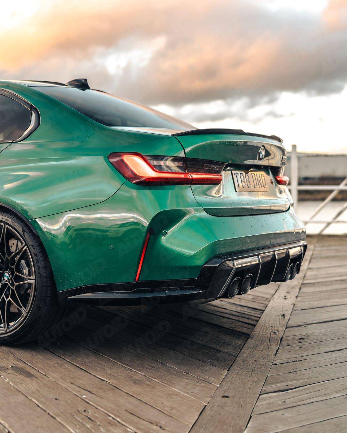 BMW G80 G81 M3 & G82 G83 M4 Pre-Preg Carbon Fibre OEM Style Rear Diffuser by TRE (2021+)