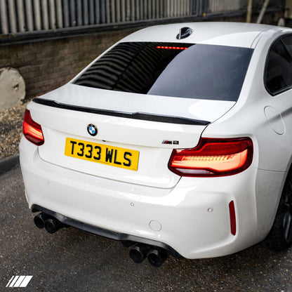 Carbon Fibre CS Rear Spoiler for BMW 2 Series & M2 (2014-2021, F22 F87)