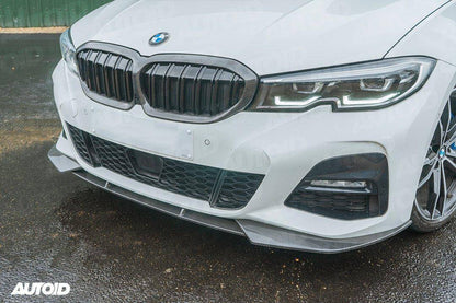 Carbon Fibre Double Slat Kidney Grilles for BMW 3 Series (2019+, G20 G21)