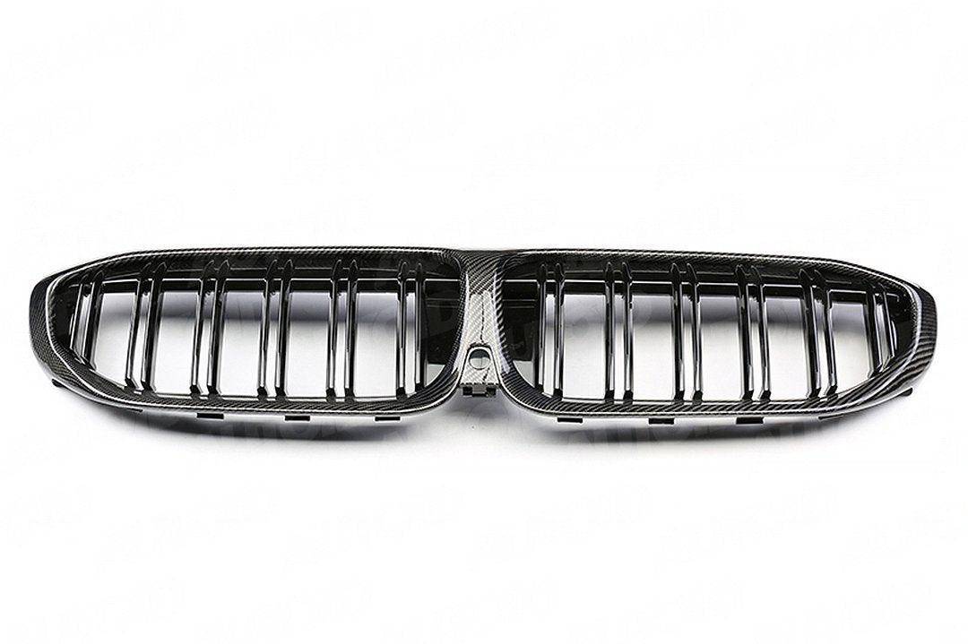 Carbon Fibre Double Slat Kidney Grilles for BMW 3 Series (2019+, G20 G21)