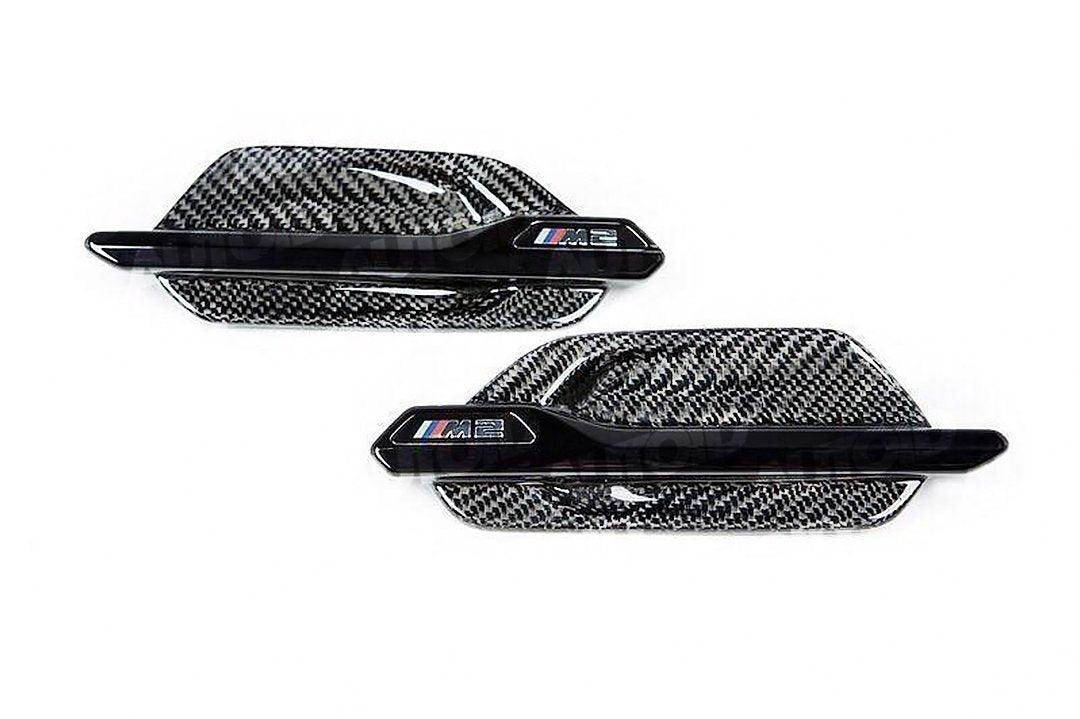 Carbon Fibre Side Fender Trim for BMW M2 & M2 Competition (2015-2021, F87)