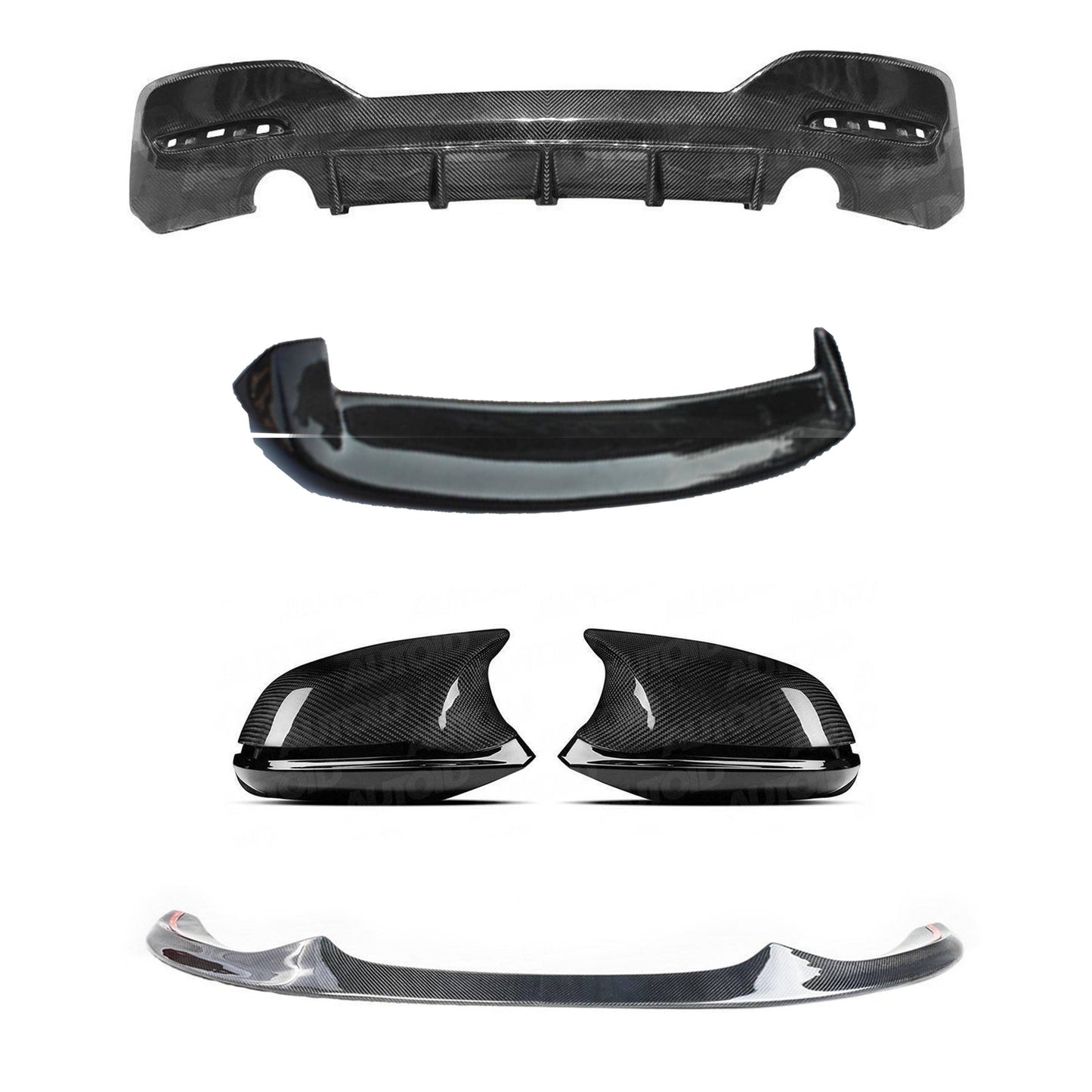 Carbon Fibre Body Kit for BMW 1 Series, M135i & M140i (2015-2019, F20 F21)