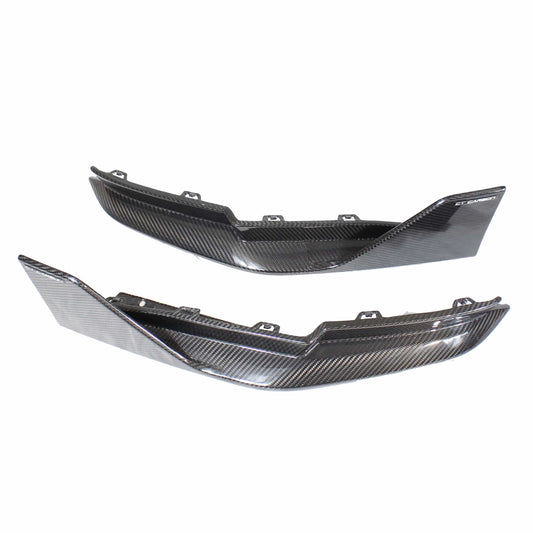 BMW M4 G82/G83 CARBON FIBRE REAR BUMPER CORNERS - MP STYLE