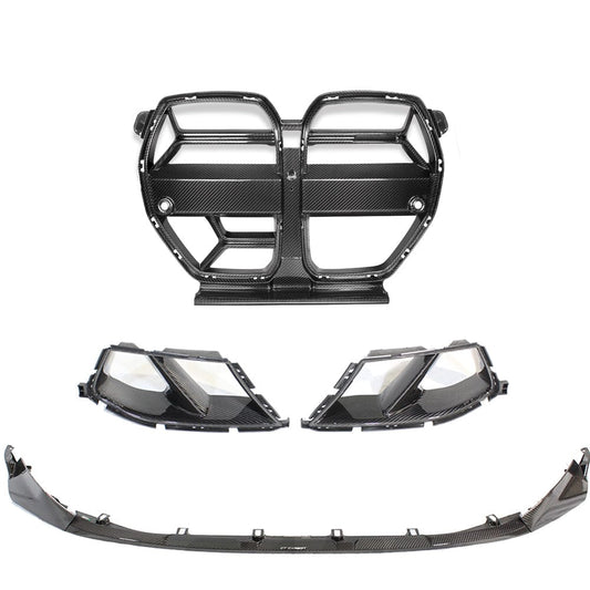 BMW M3/M4 G80/G81/G82/G83 CARBON FIBRE FRONT END KIT - V2 ACC