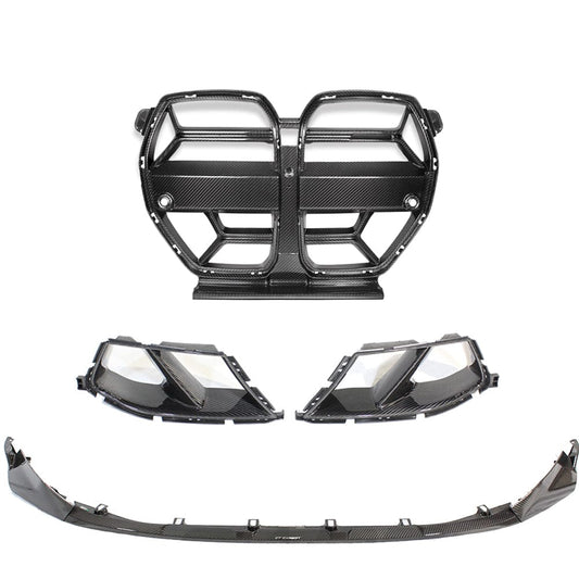 BMW M3/M4 G80/G81/G82/G83 CARBON FIBRE FRONT END KIT - V2