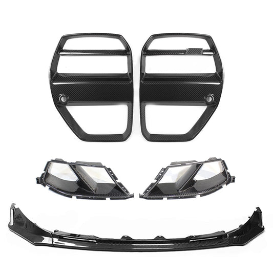 BMW M3/M4 G80/G81/G82/G83 CARBON FIBRE FRONT END KIT - V4 WITH ACC