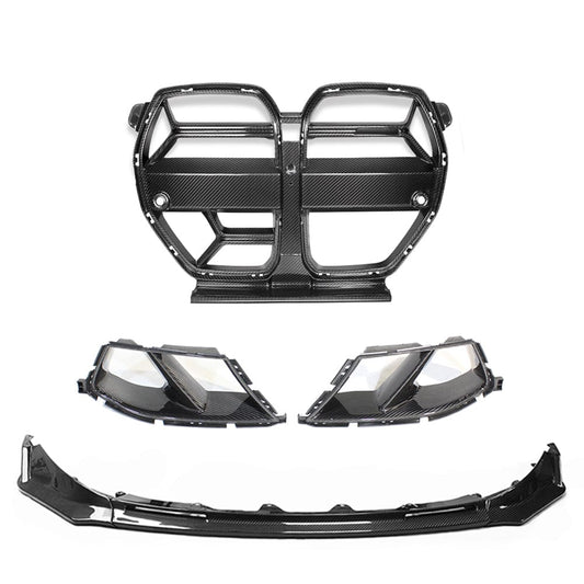 BMW M3/M4 G80/G81/G82/G83 CARBON FIBRE FRONT END KIT - V5 WITH ACC