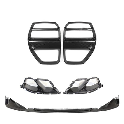 BMW M3/M4 G80/G81/G82/G83 CARBON FIBRE FRONT END KIT - V6 WITH ACC