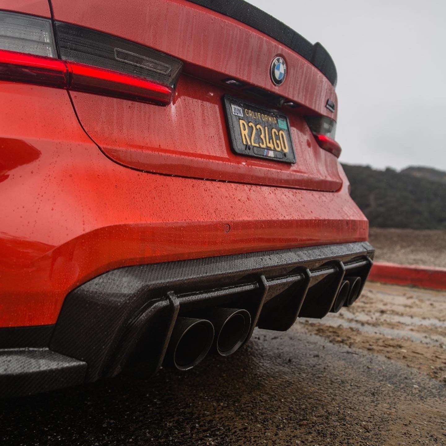 BMW M4 G82/G83 CARBON FIBRE DIFFUSER - CT DESIGN