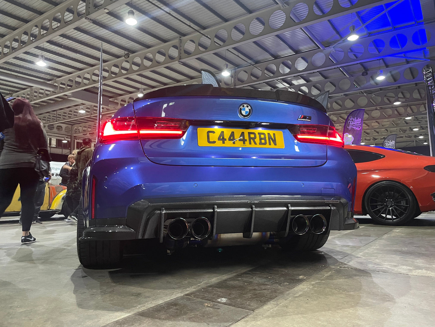 BMW M4 G82/G83 CARBON FIBRE DIFFUSER - CT DESIGN