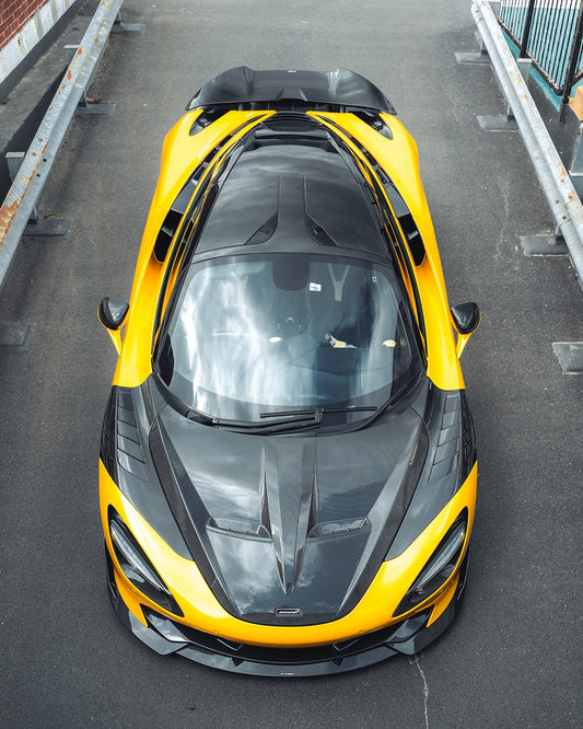 MCLAREN 720S CARBON FIBRE CT DESIGN HOOD