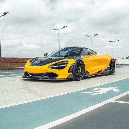 MCLAREN 720S CARBON FIBRE CT DESIGN SPLITTER