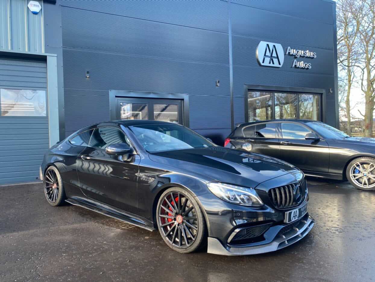 MERCEDES C63 W205 COUPE FULL CARBON FIBRE KIT - B STYLE