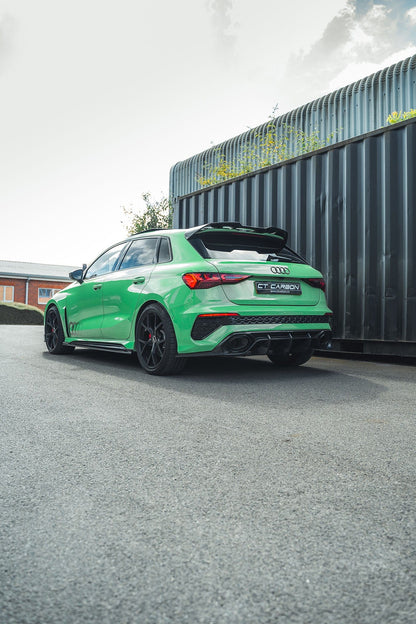 AUDI RS3 8Y CARBON FIBRE SIDE SKIRTS - CT DESIGN