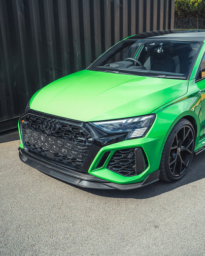 AUDI RS3 8Y CARBON FIBRE SPLITTER - CT DESIGN