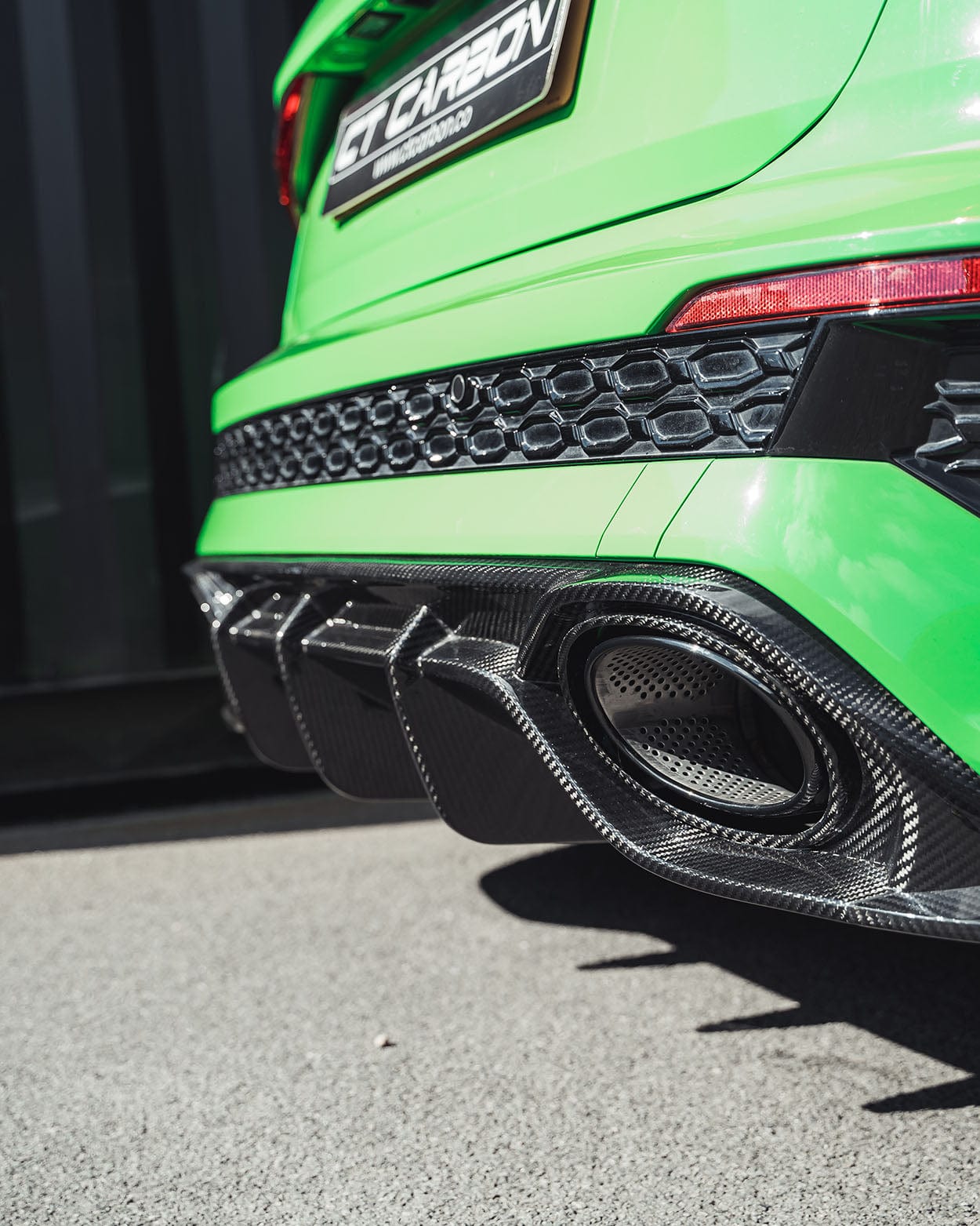 AUDI RS3 8Y SALOON CARBON FIBRE DIFFUSER - CT DESIGN