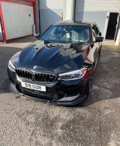 BMW F90 M5 & M5C COMPETITION CARBON FIBRE SPLITTER - 3D STYLE