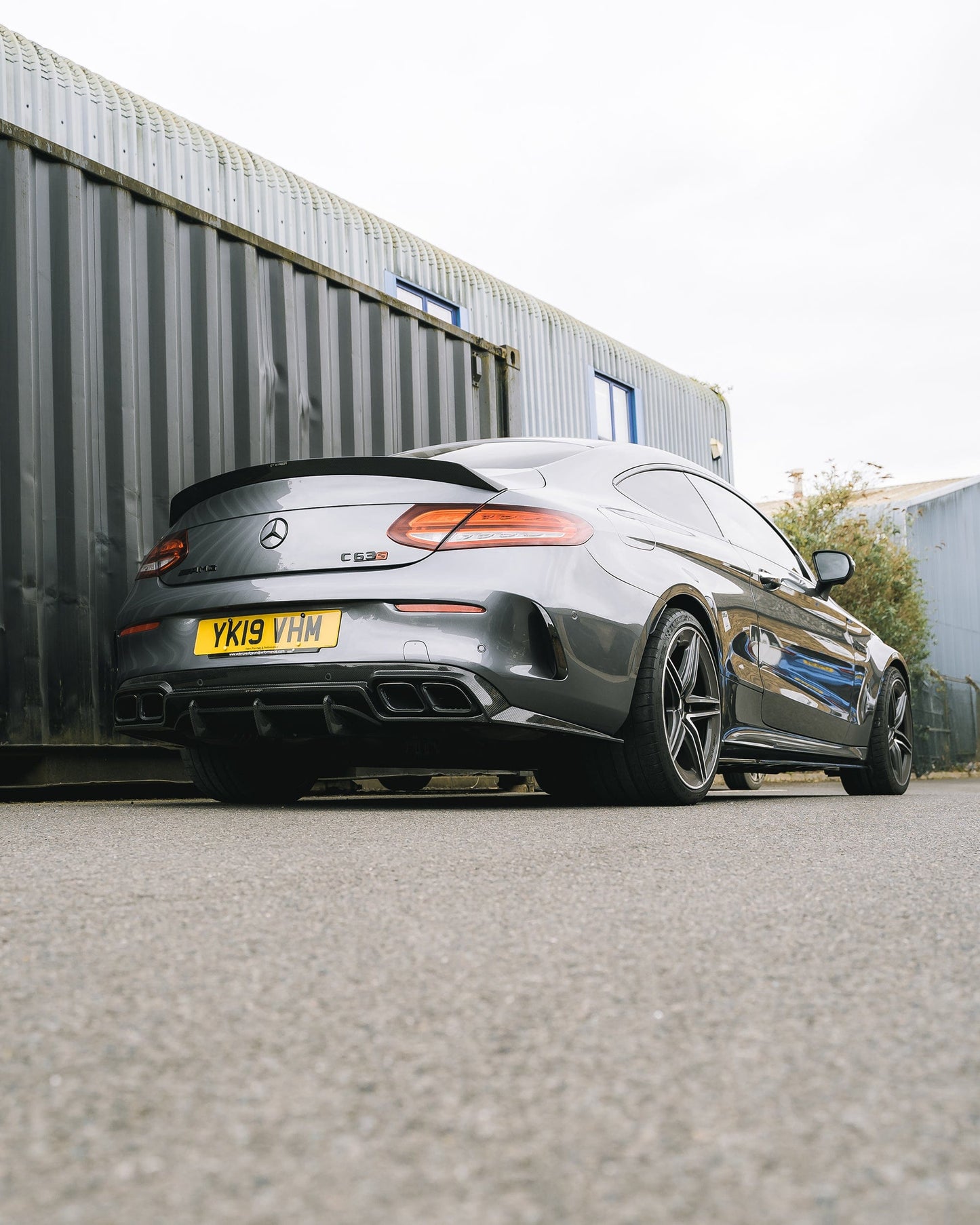 MERCEDES C63/C63S/C CLASS W205 COUPE CARBON SPOILER - MO STYLE