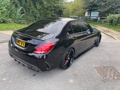 MERCEDES C63/C63S W205 SALOON CARBON SPOILER - DUCKTAIL PS STYLE