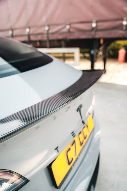 TESLA MODEL 3 CARBON FIBRE SPOILER - V STYLE