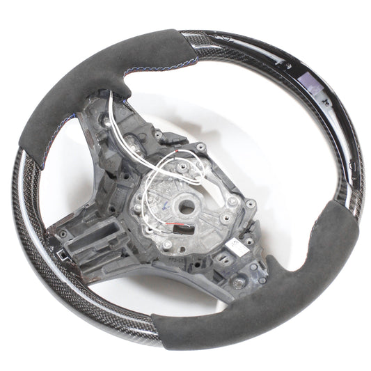 BMW Gxx CARBON FIBRE / ALCANTARA LED STEERING WHEEL