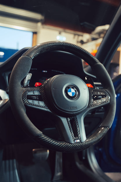 BMW Gxx CARBON FIBRE / ALCANTARA STEERING WHEEL