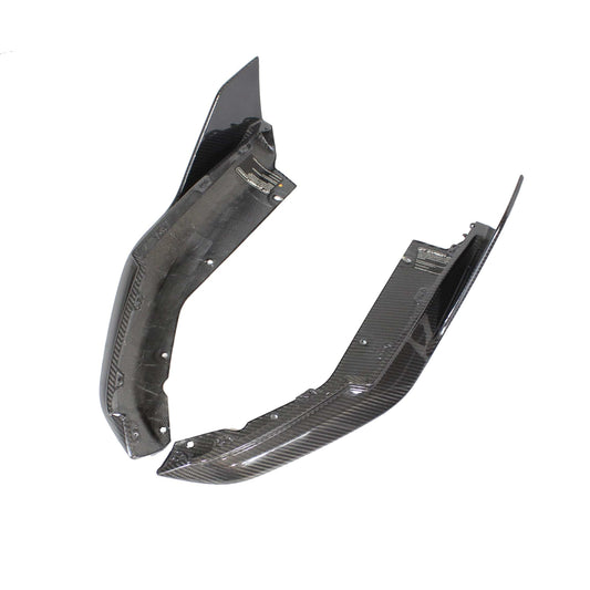 BMW M3 G80/G81 CARBON FIBRE REAR BUMPER CORNERS - MP STYLE