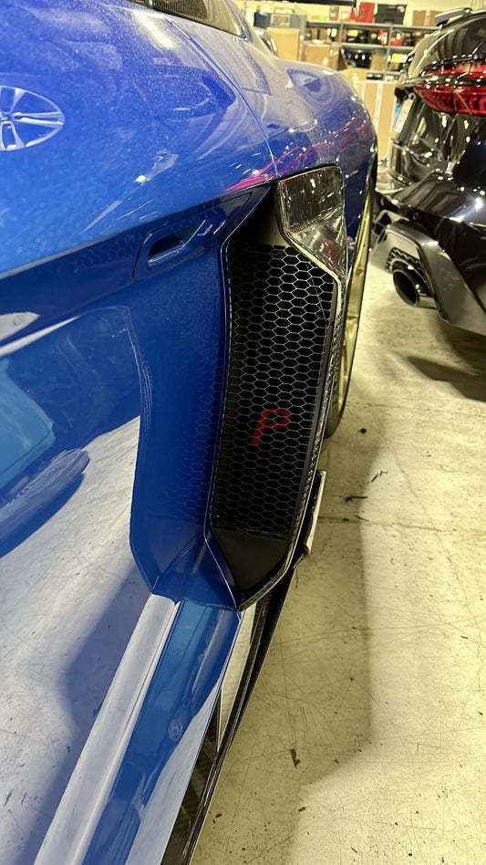 Audi R8 Gen 2 LMS Carbon Fibre Side Blades Set