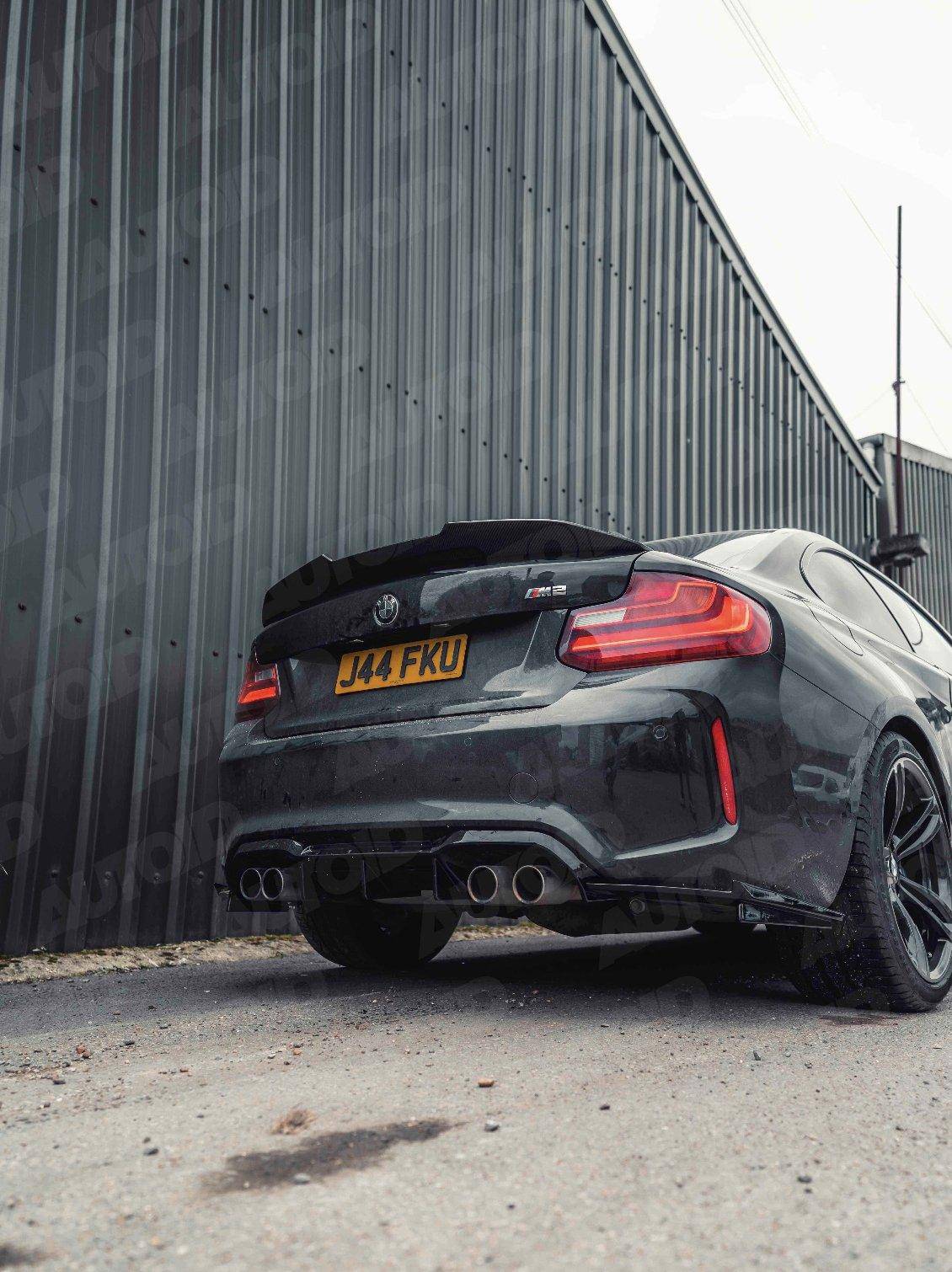 Gloss Black Competition Rear Diffuser for BMW M2 & M2 Competition (2015-2021, F87)