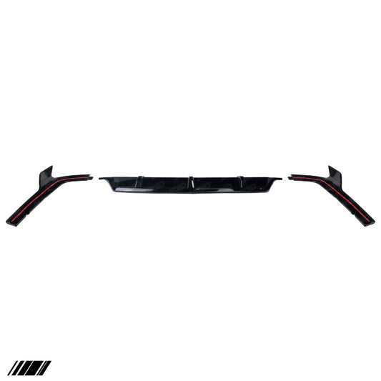 Gloss Black Competition Rear Diffuser Set for BMW X5 (2018+, G05)