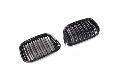 Gloss Black Kidney Grilles for BMW X3 & X4 (2019+, G01 G02)