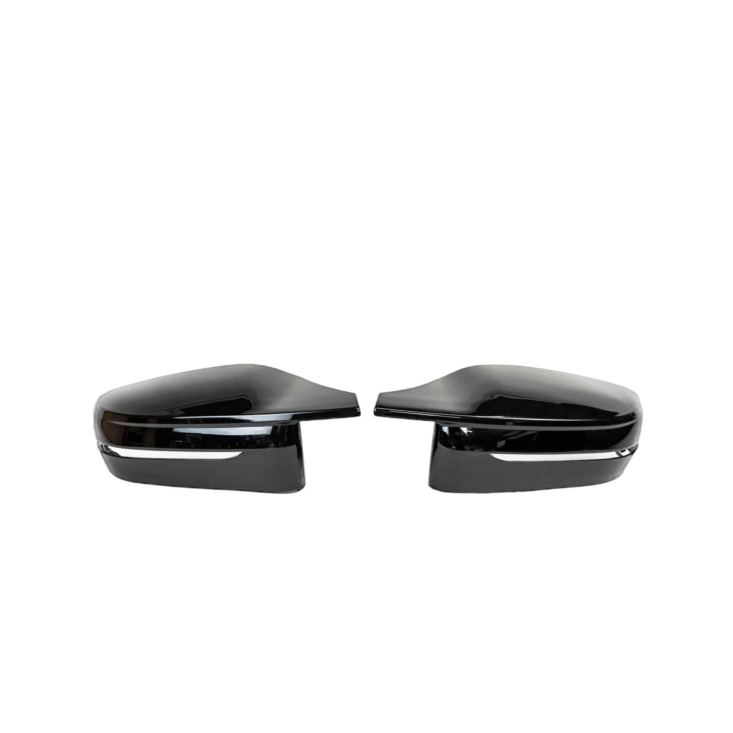 BMW 2 Series 220i G42, 3 Series 330i G20, 4 Series 440i G22 & 5 Series G30 Gloss Black M Style Mirror Covers (2017+)