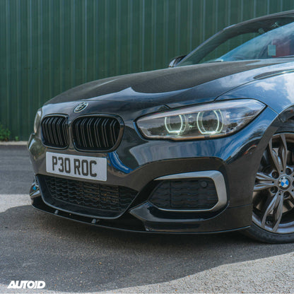 Gloss Black Performance Front Splitter for BMW 1 Series, M135i & M140i (2015-2019 LCI, F20 F21)