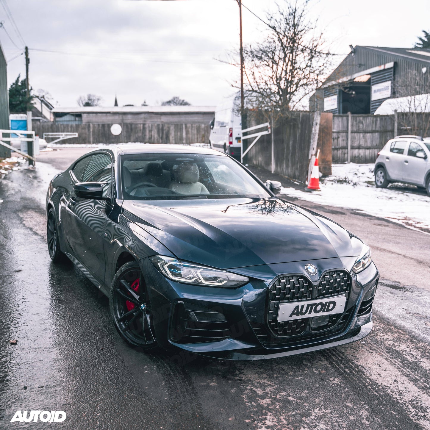 Gloss Black Performance Front Splitter for BMW 4 Series (2020+, G22 G23)