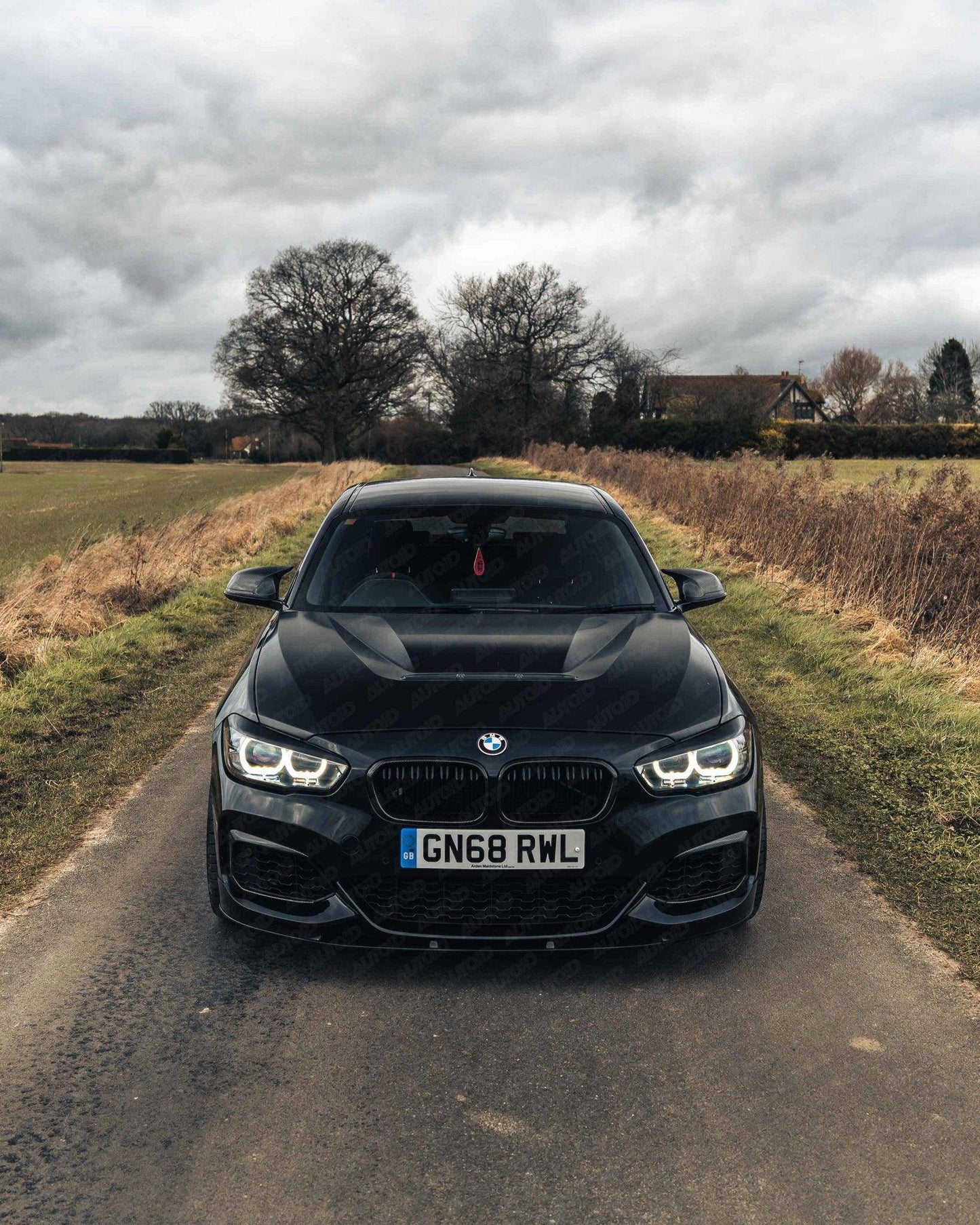 Gloss Black Performance Front Splitter for BMW 1 Series, M135i & M140i (2015-2019 LCI, F20 F21)