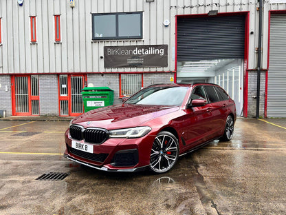 Gloss Black Performance Front Splitter for BMW 5 Series LCI (2020+, G30)