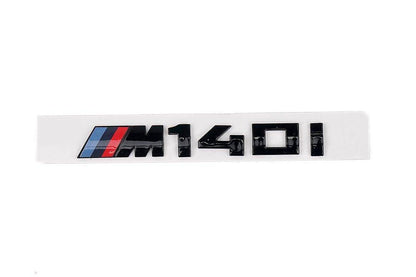 Gloss Black Rear Model Badge for BMW 1 Series M140i (F20 F21)