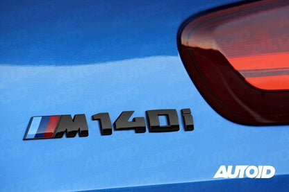 Gloss Black Rear Model Badge for BMW 1 Series M140i (F20 F21)