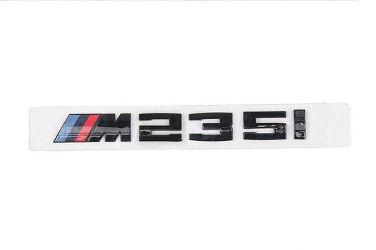 Gloss Black Rear Model Badge for BMW 2 Series M235i (F22 F23 F44)