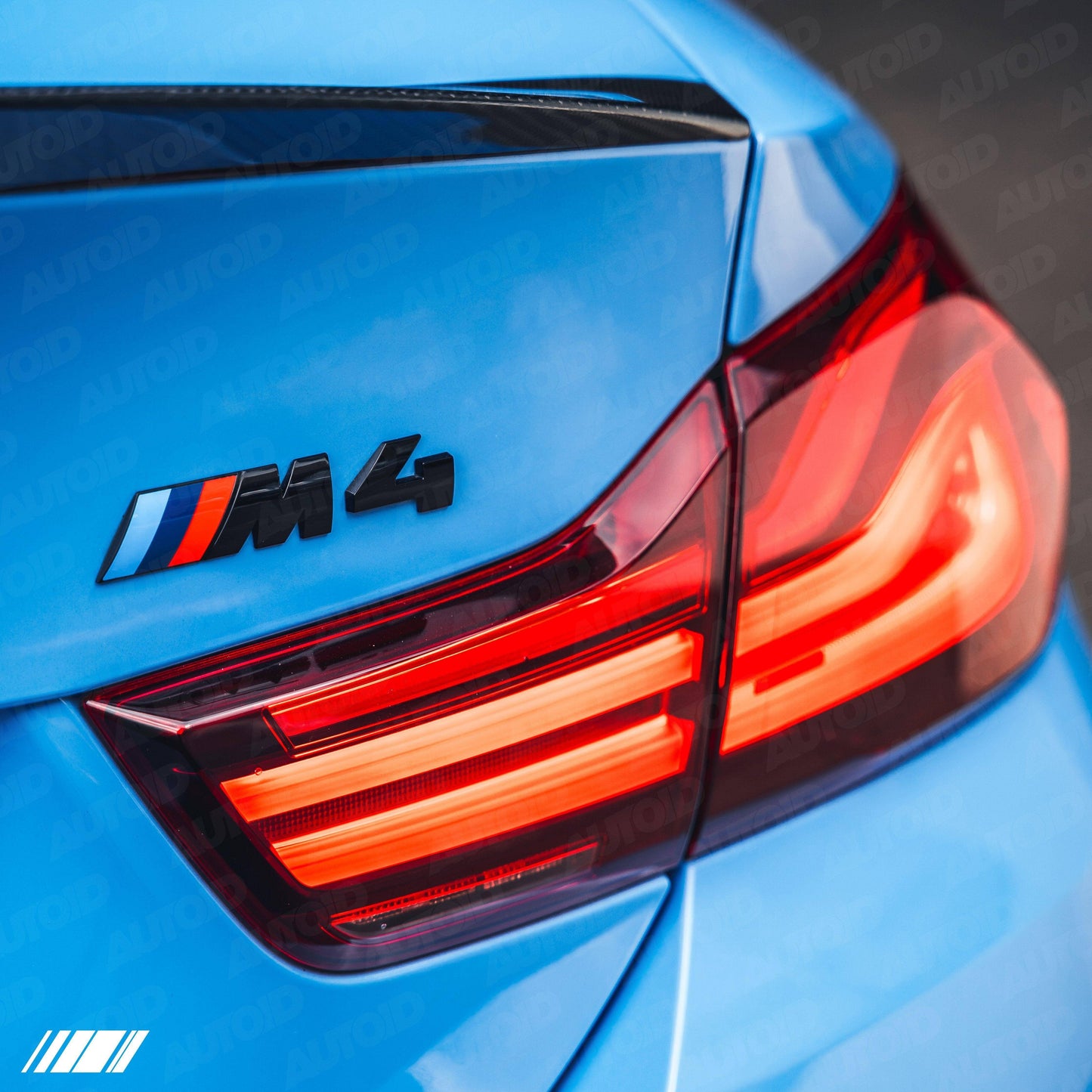 Gloss Black Rear Model Badge for BMW M4