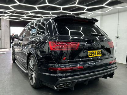 Audi Q7 SQ7 4M Carbon Fibre Rear Diffuser + Corner Splitter by Unit 17