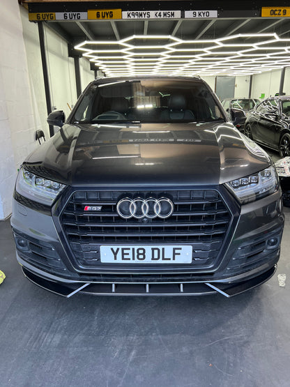 Audi Q7 SQ7 4M Carbon Fibre Front Splitter by Unit 17