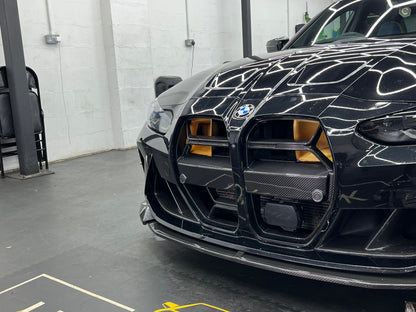 BMW M3 M4 G80 G82 G83 CSL STYLE CARBON FIBER GRILL PRE PREG DRY CARBON (WITH RADAR)