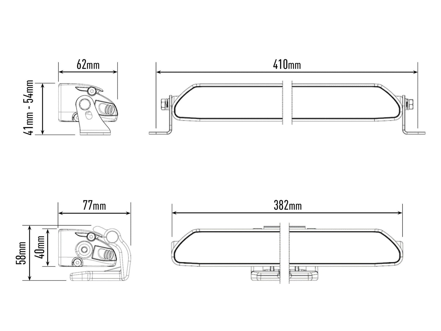 Lazer Linear 12 LED Light Bar