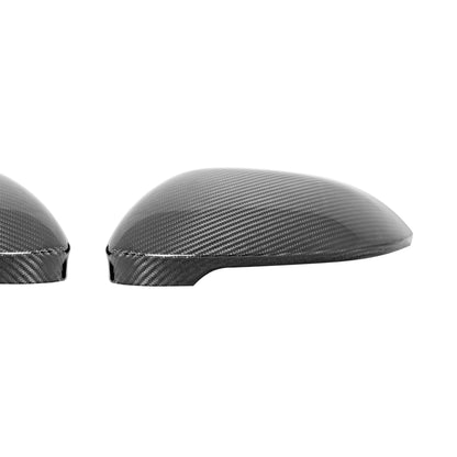 VW Golf, GTI & R Mk8 Pre-Preg Carbon Fibre Wing Mirror Covers by TRE (2019+)