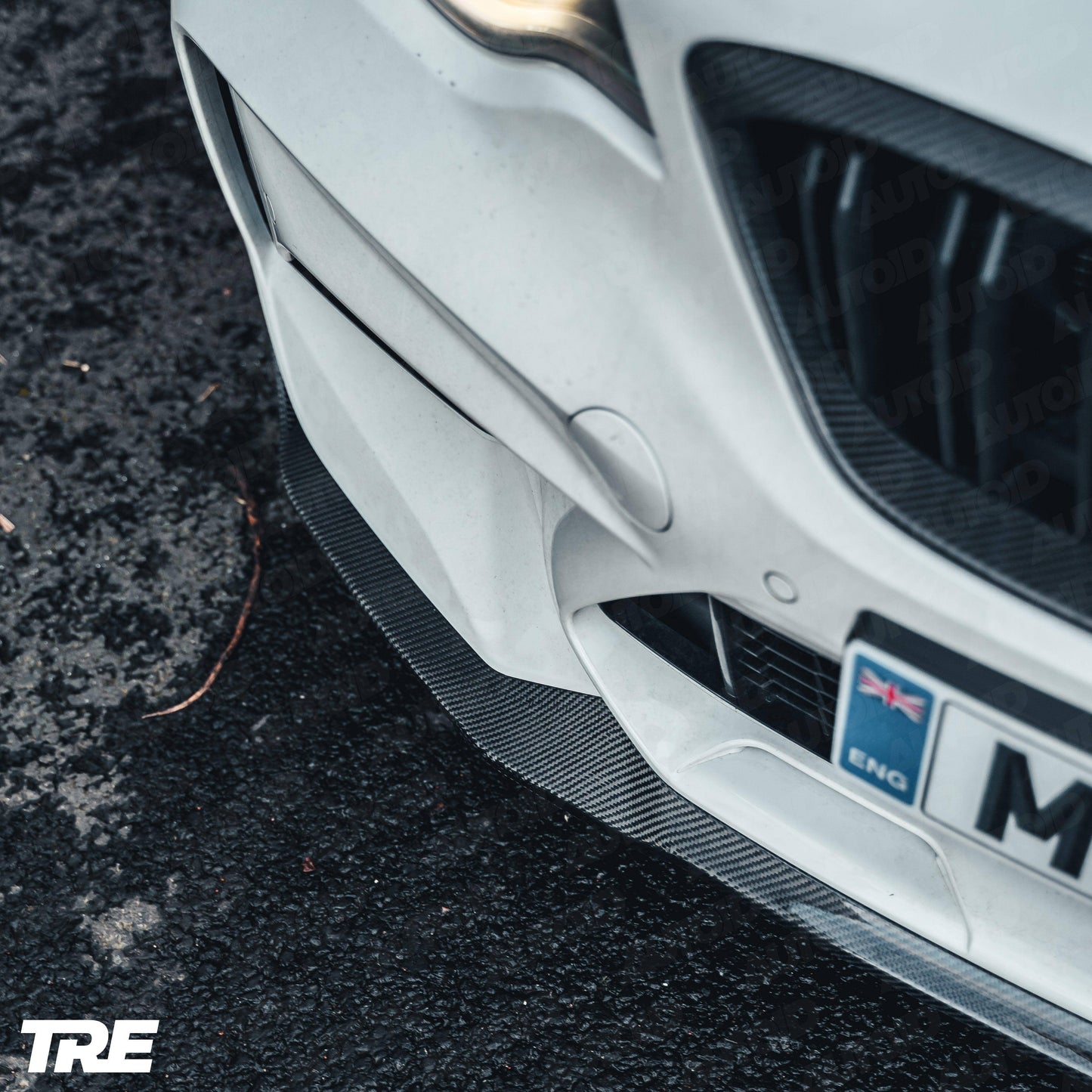 TRE Pre-preg Carbon Fibre CS Front Splitter for BMW M2 Competition (2018-2021, F87)