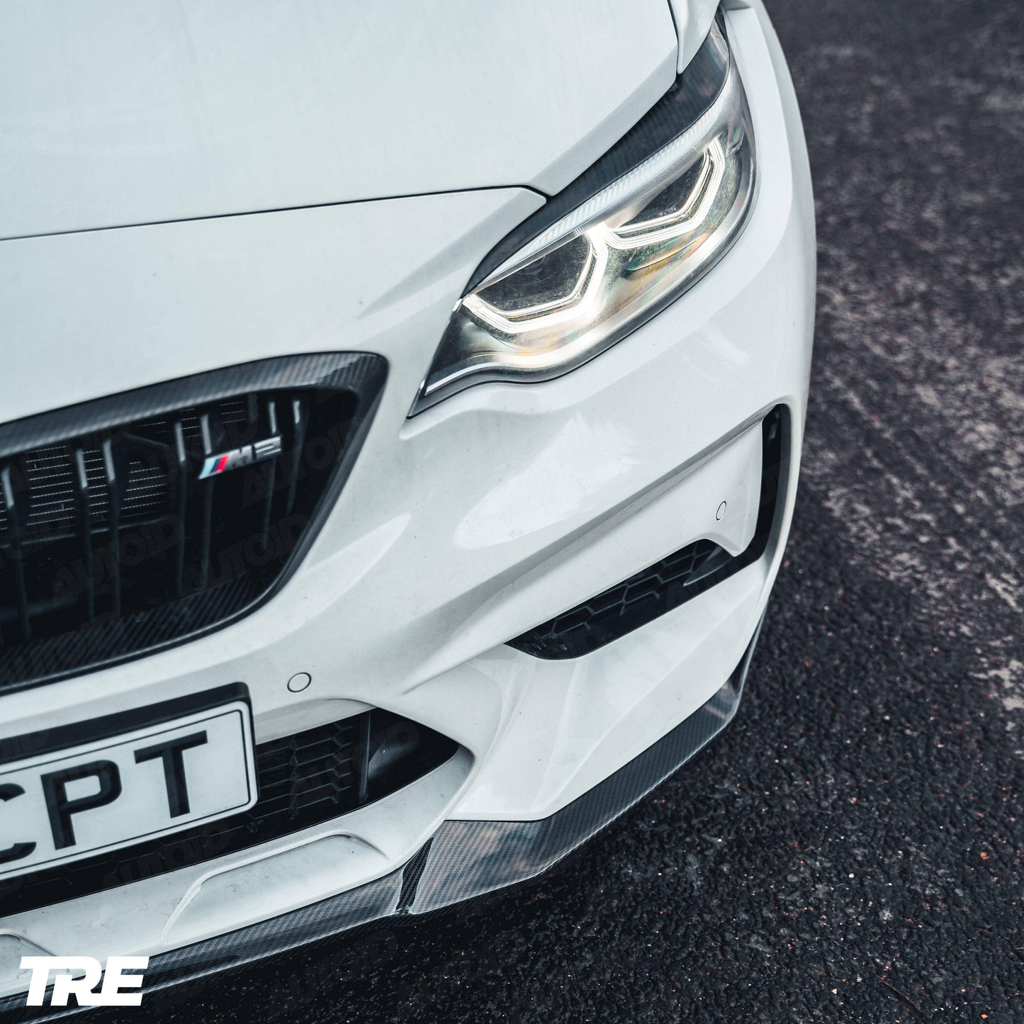 TRE Pre-preg Carbon Fibre CS Front Splitter for BMW M2 Competition (2018-2021, F87)