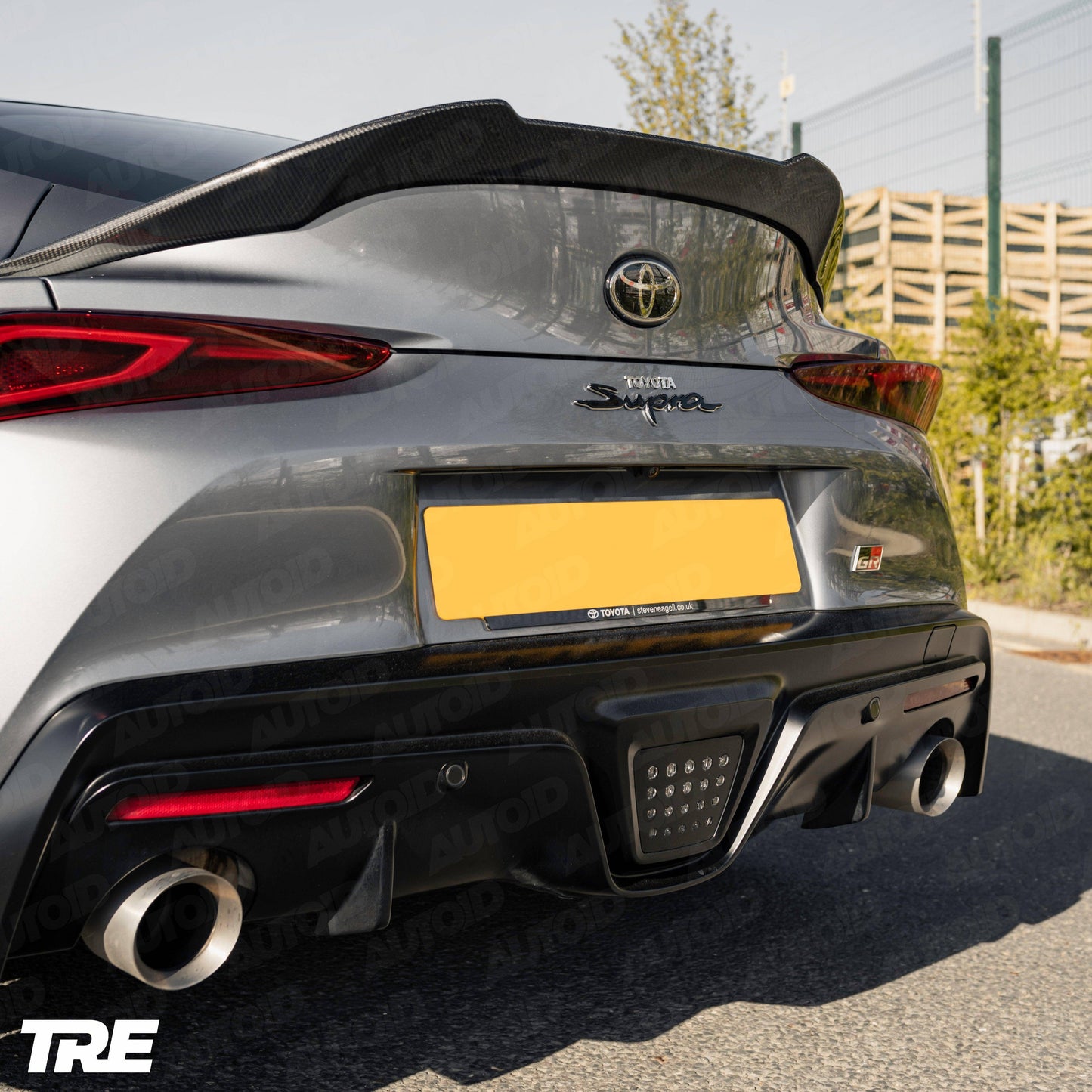 TRE Pre-Preg Carbon Fibre Performance Rear Spoiler for Toyota Supra (2019+, J29)