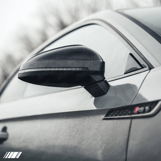 TRE Pre-preg Carbon Fibre Wing Mirror Covers for Audi A4 & A5 Series (2015+, B9)